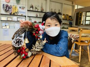 香り会館　クリスマスリース